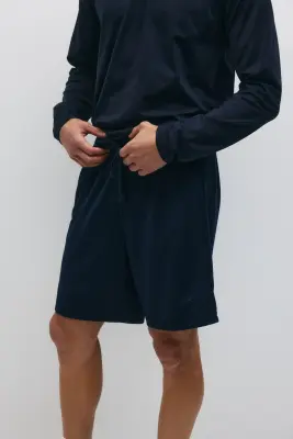 Short de sport Regular Fit DryMove™ - Bleu marine — photo 3