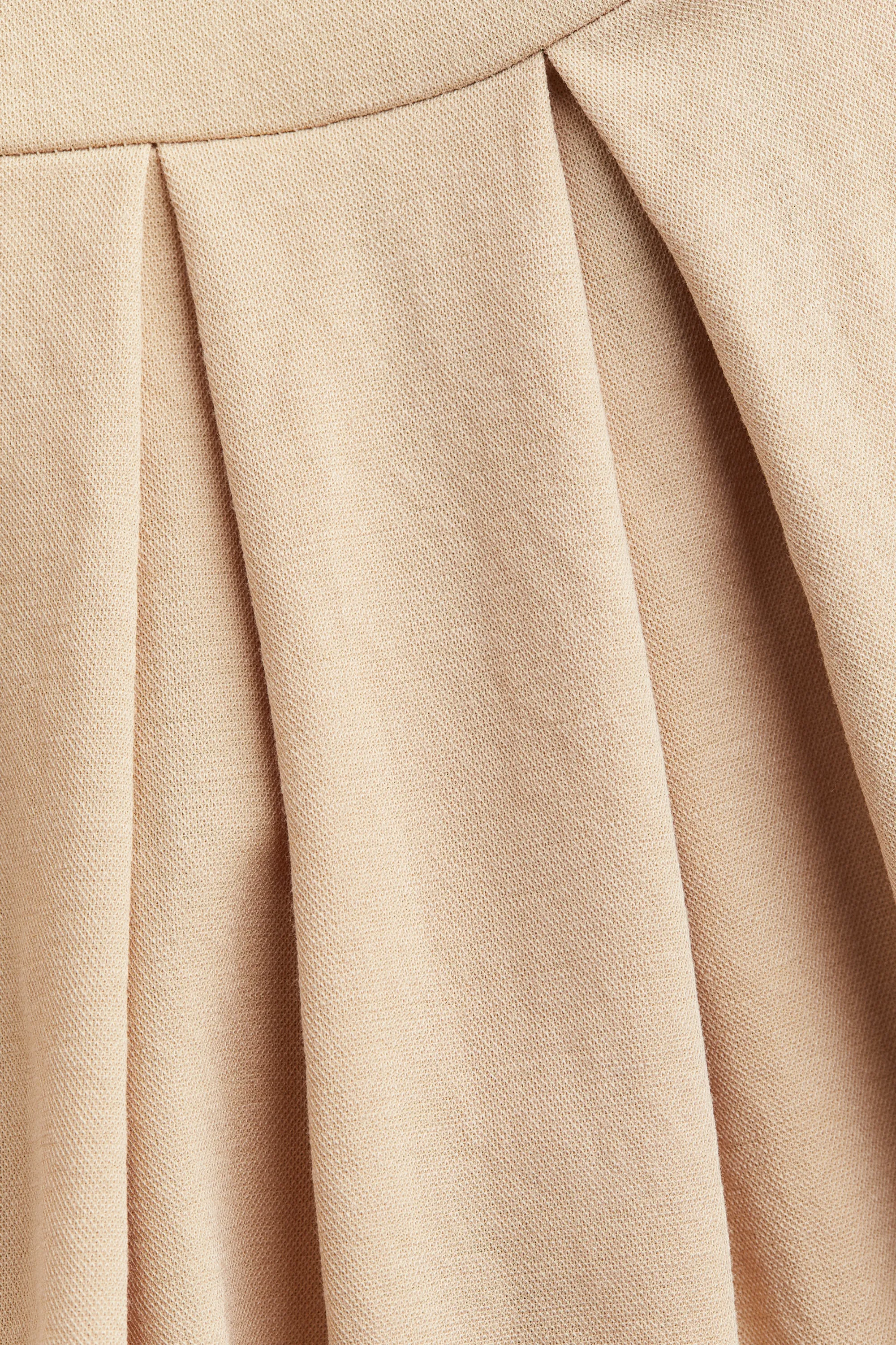 Combi-pantalon plissée - Beige