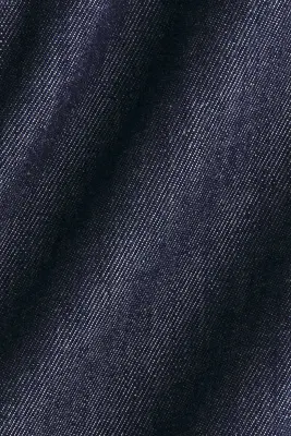 Pantalon en denim avec cordon de serrage - Bleu denim foncé — photo 5