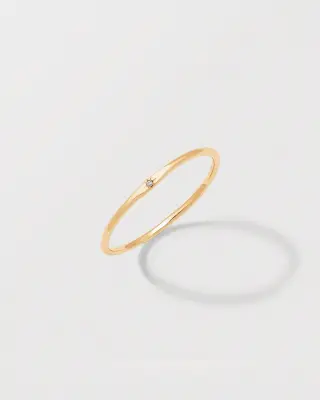 BAGUE STELLA - Or rose 18 carats — photo 3