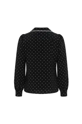 Laurent Polka Dot Blouse — photo 5