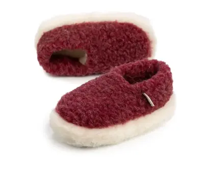 Chaussons Full rouge foncé – Yoko — photo 2
