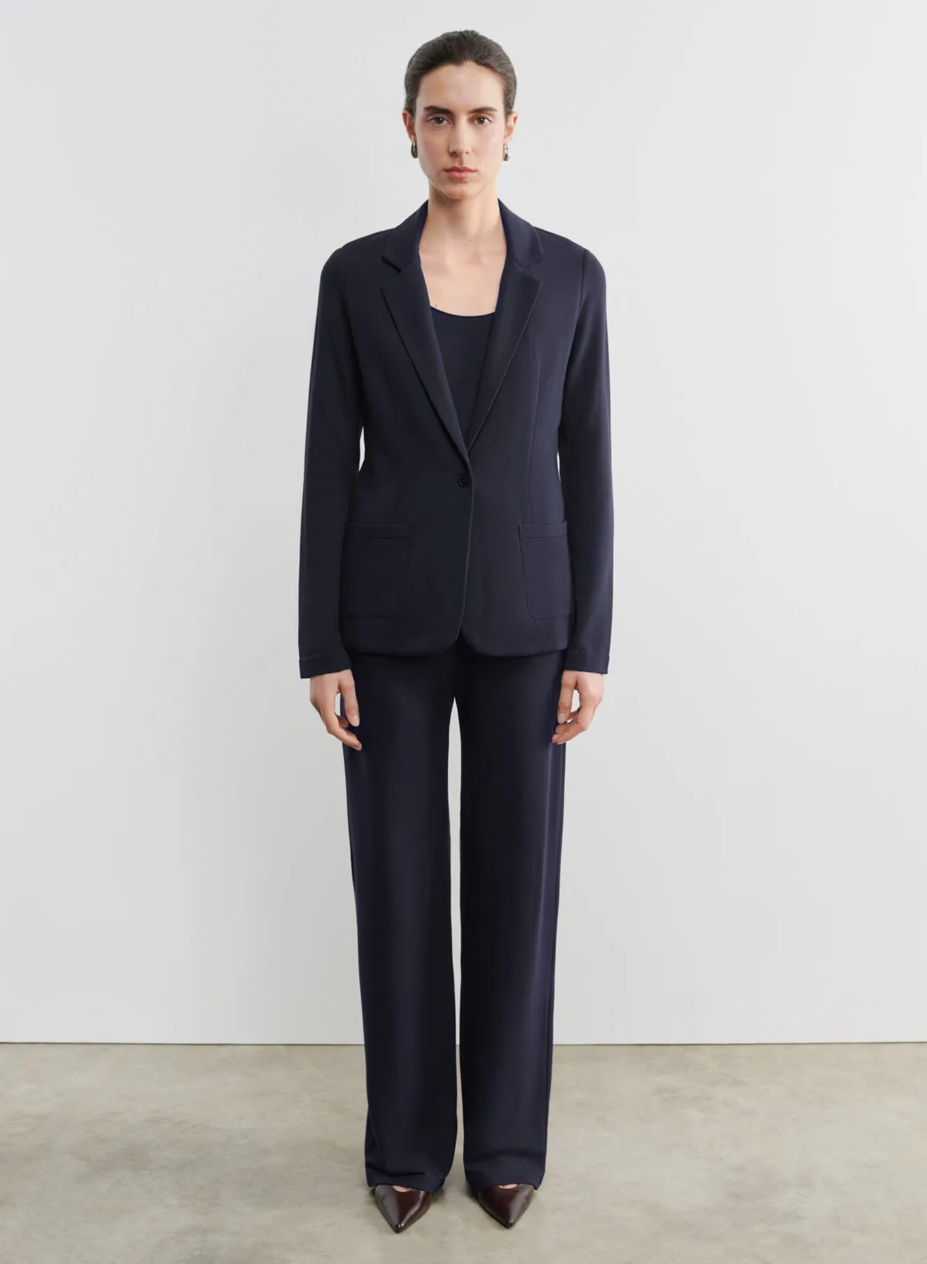 Veste en viscose et élasthanne