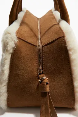 Sac porté épaule - Marron — photo 2