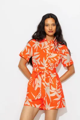 Combi-short fluo imprimé — photo 3