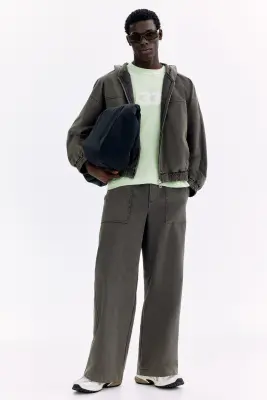Veste à capuche - Gris foncé — photo 2