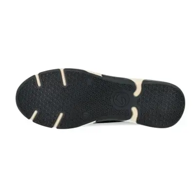 Baskets Remonte D1S70-03 Noires - Cuir Lacets Zip Grande Pointure Femme — photo 4