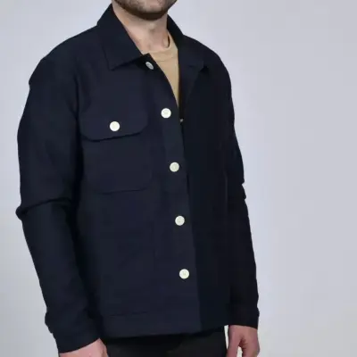 Veste Edouard bleu marine — photo 1