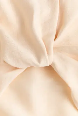 Robe chemise découpée - Beige clair — photo 4