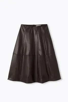 Jupe longue en simili Femme
