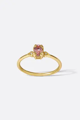 BAGUE BABETTE - Or blanc 18 carats — photo 3