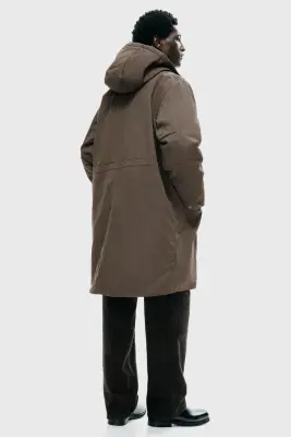 Parka matelassée - Vert kaki foncé — photo 3