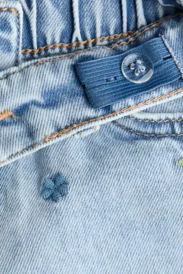 Short en denim - Bleu denim clair — photo 2