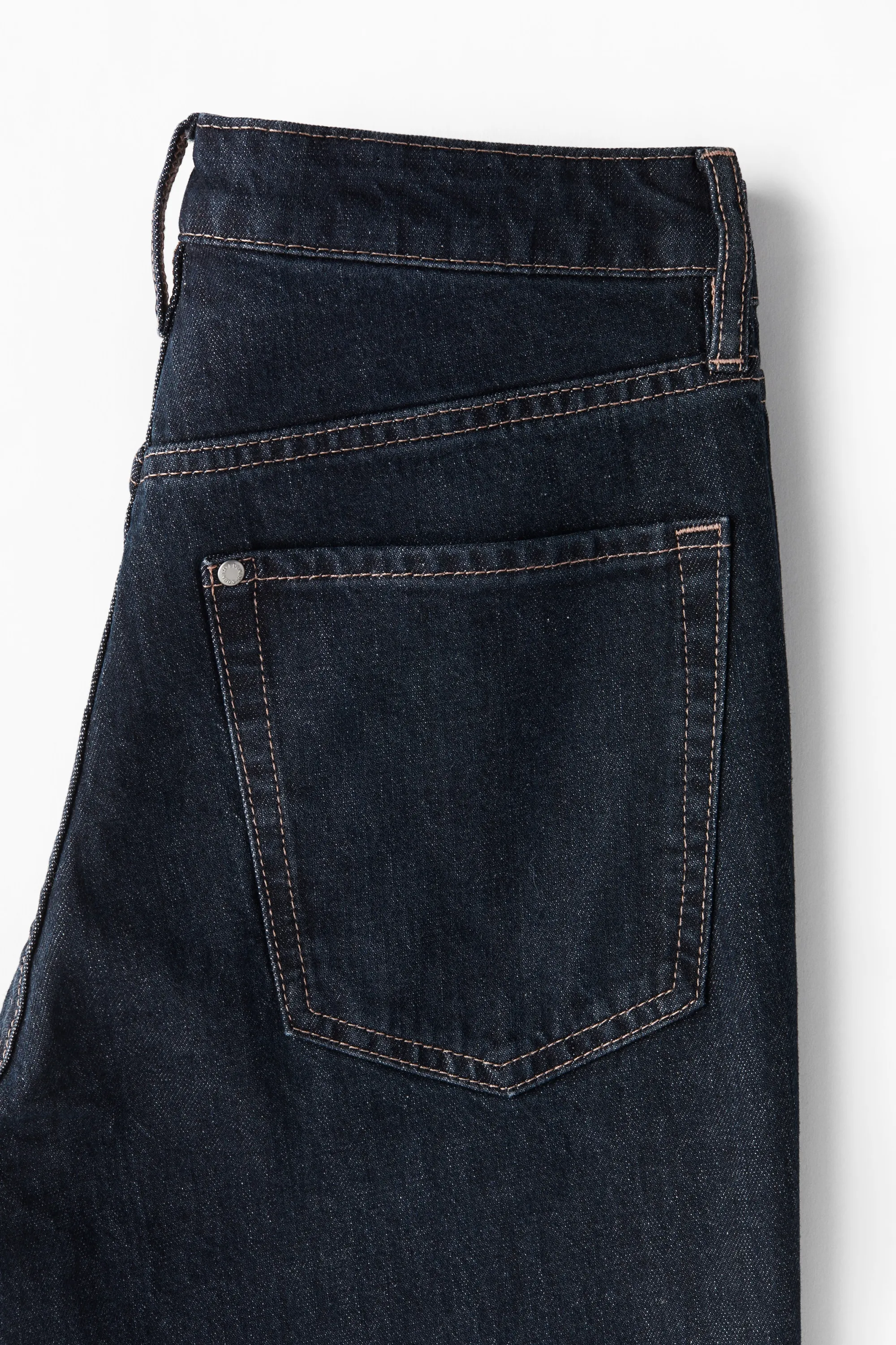 Curvy Fit Slim High Jeans - Bleu denim foncé