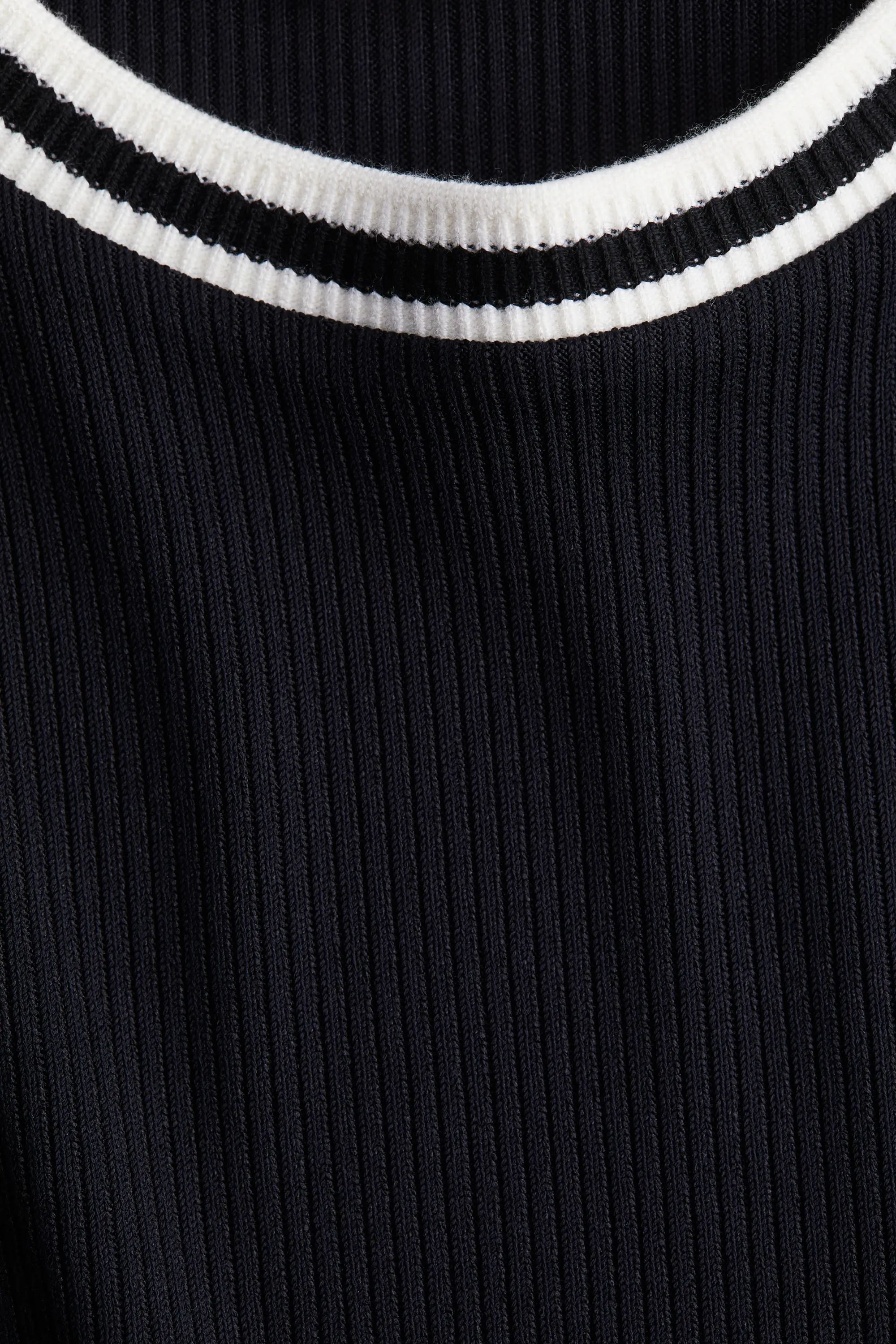 T-shirt ajusté - Noir