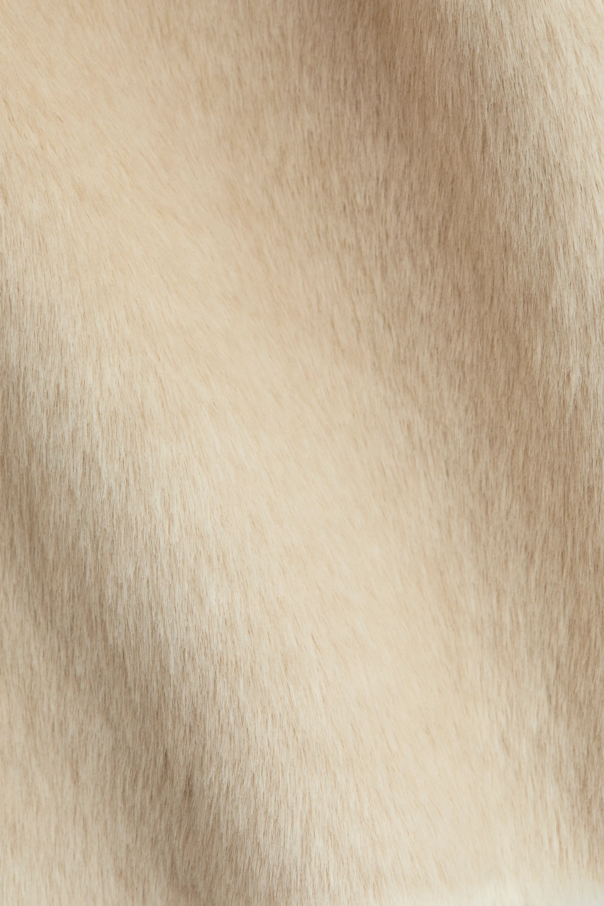 Longue veste sans manches - Beige