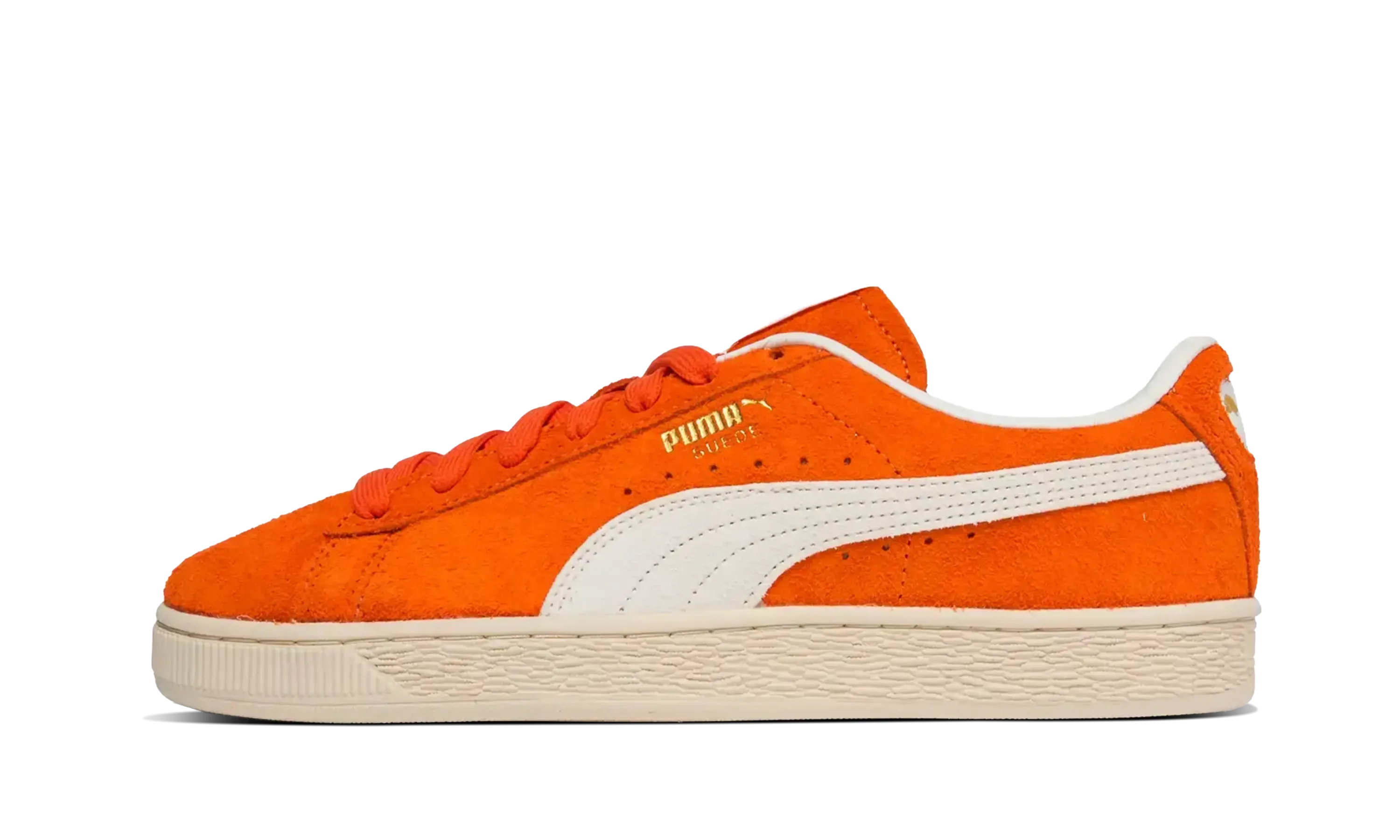 Puma Suede Charles F. Stead Orange Glo White