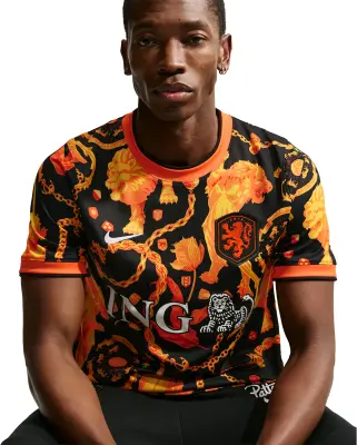x Patta Netherlands Academy Pro Pre-Match Top Black — photo 3