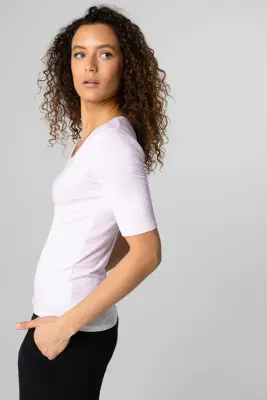 T-shirt en viscose et élasthanne — photo 3