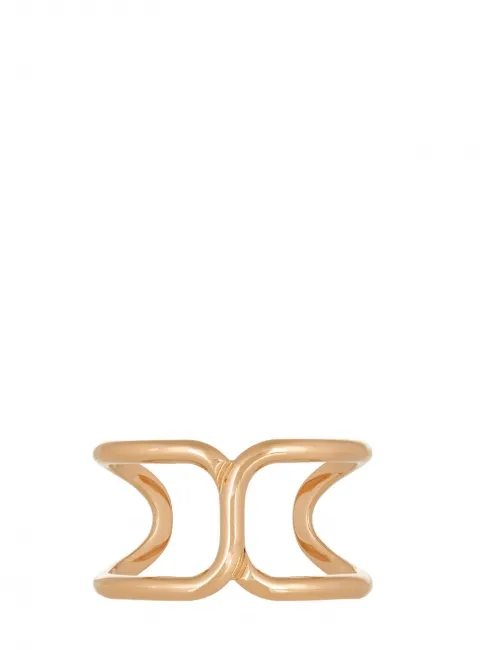 Bracelet manchette MARCIE en laiton doré Prix boutique 420€