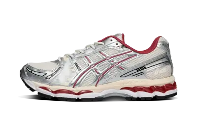 ASICS Gel-Kayano 12.1 Silver Burgundy — photo 1