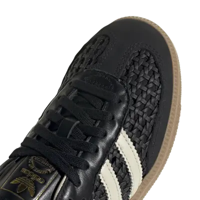 Adidas Samba OG Basketweave Black Cream White — photo 4