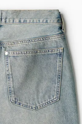 Baggy Jeans - Bleu denim délavé — photo 5