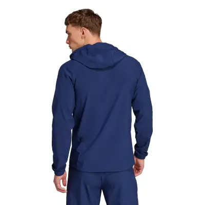 ADIDAS COUPE VENT GRANDE LONGUEUR Marine — photo 3