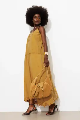 Robe à bretelles perlée — photo 3