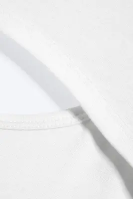 Top boléro deux pièces à superpositions - Blanc — photo 3