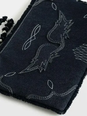 Pochette Angel Denim Western — photo 4