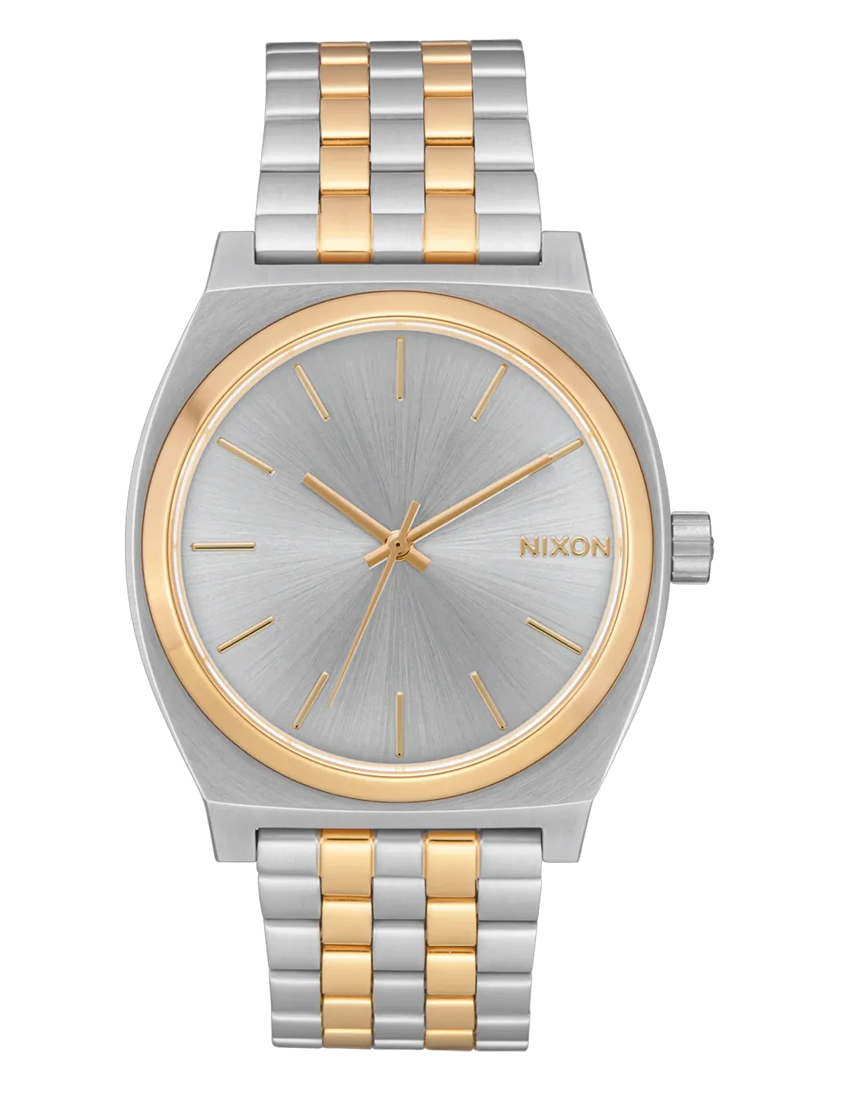 MONTRE NIXON TIME TELLER SILVER GOLD