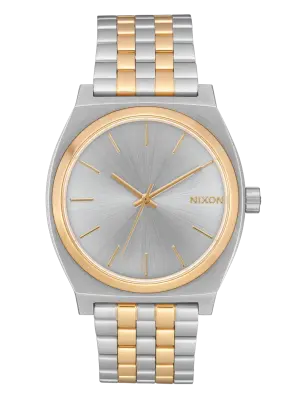 MONTRE NIXON TIME TELLER SILVER GOLD — photo 1