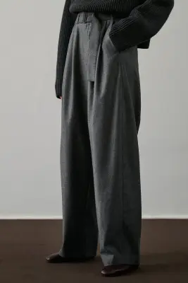 PANTALON COLE GRIS — photo 2
