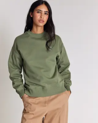 Sweat-shirt Virgile vert — photo 1