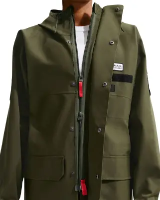 x Tom Sachs Nikecraft I.S.R.U Uniform Hooded Jacket 'Olive Canvas' — photo 4