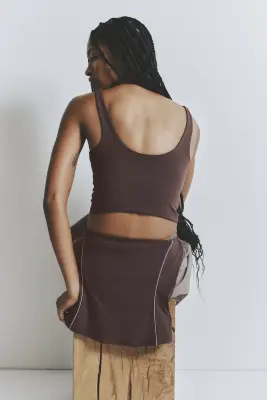 Top de sport avec soutien-gorge SculptMove™ - Bruyère foncé — photo 3