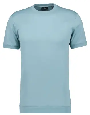 RAGMAN TEE SHIRT GRANDE LONGUEUR PIMA COTON Vert clair — photo 2