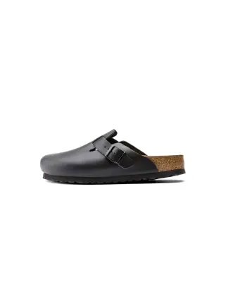 Boston Natural Leather Black Narrow — photo 3