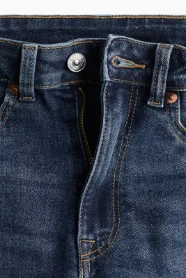 Skinny High Jeans - Bleu denim — photo 2