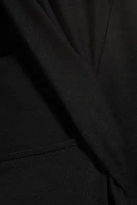 Boléro ajusté en lyocell - Noir — photo 3