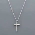 Collier fantaisie croix