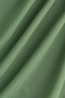 Robe à bretelles fines en interlock - Vert