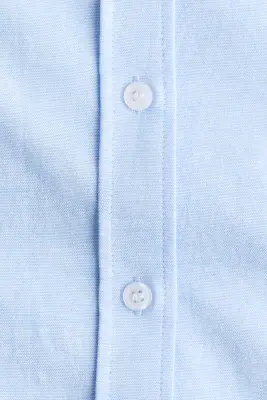 Chemise en oxford - Bleu clair — photo 3