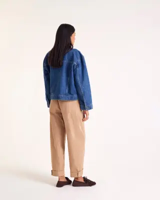 Veste Andrea bleu fumé — photo 5