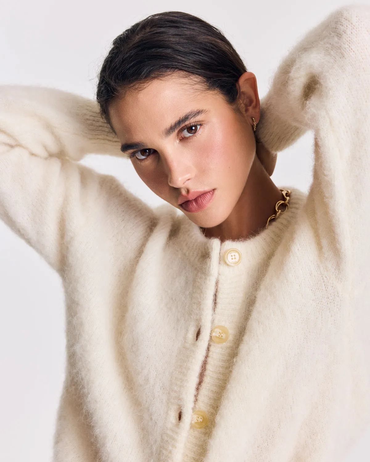 Cardigan Douceur écru