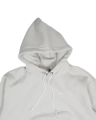 Solo Swoosh Flc Po Hoodie Light Bone — photo 2