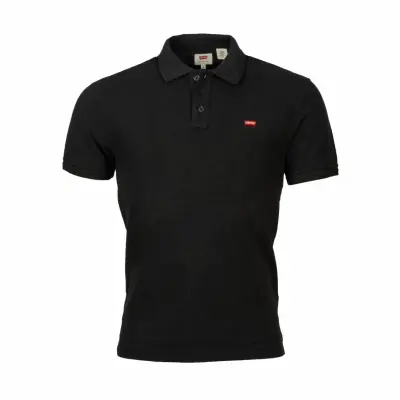 LEVIS HM POLO BIG MINERAL Noir — photo 4