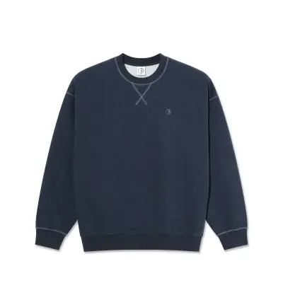Sweatshirt Polar Frankie Crewneck – Navy Melange — photo 1