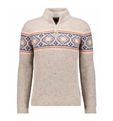RAGMAN PULL NORVEGIEN DEMI ZIP GRANDE LONGUEUR — photo 2